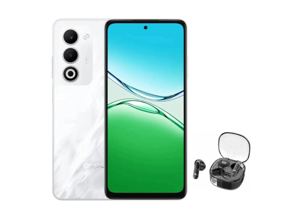 Celular OPPO A5 8GB 256GB 5G Blanco + Obsequio Audifonos TWS 138 + Protector de Hidrogel