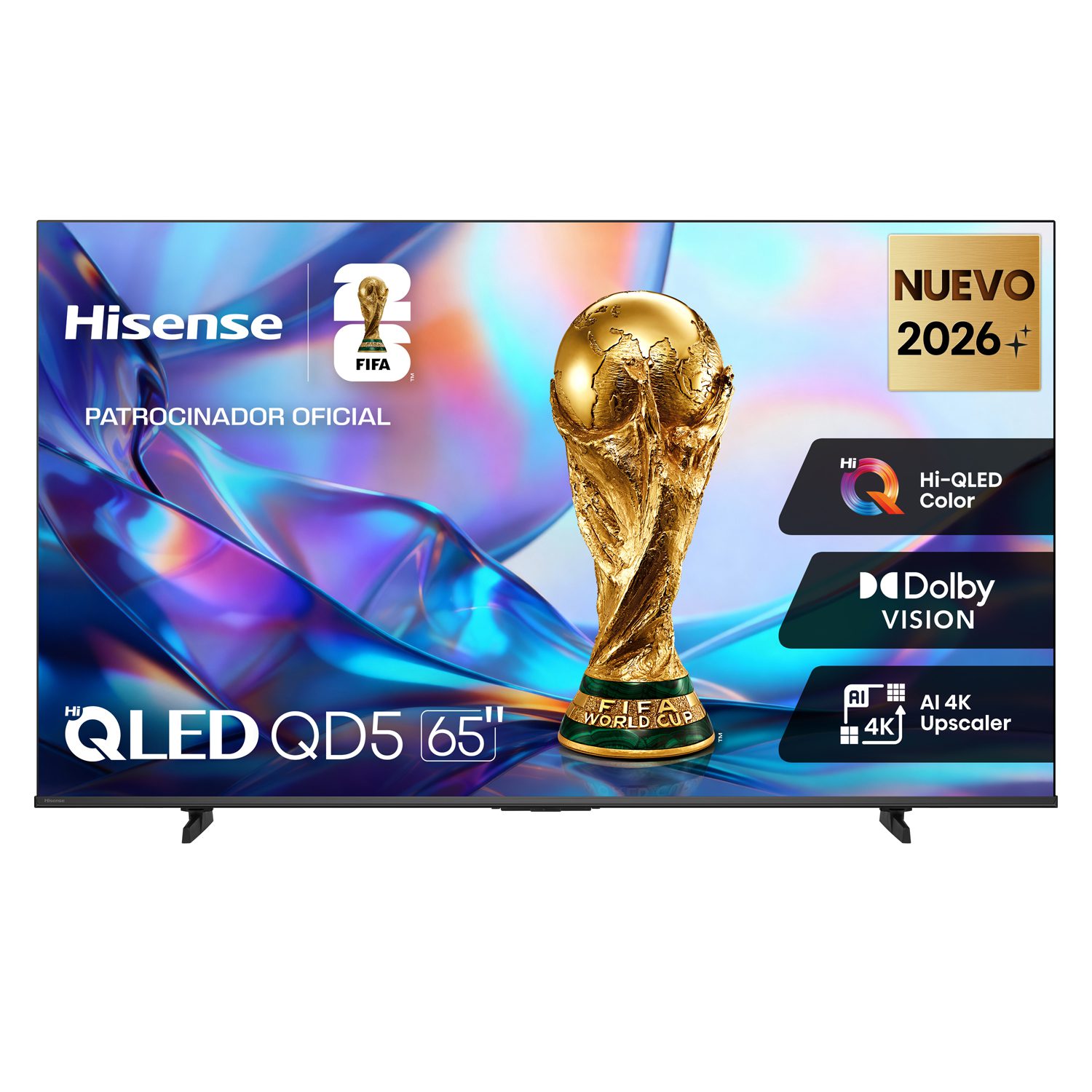 Televisor Hisense 65 pulgadas QLED 4K QD5SV