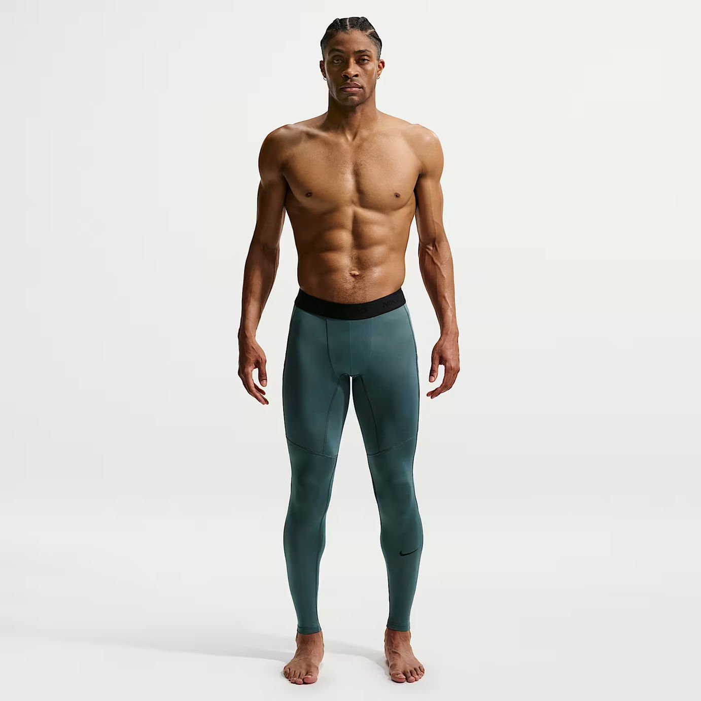 Licra Nike Hombre Pro Dri-FIT FB7952-382 Verde Training