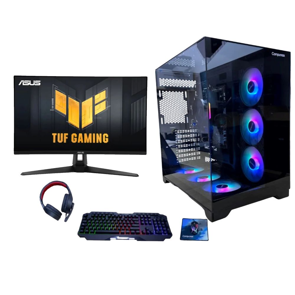Computador Gamer Monitor Asus  TUF 23.8" 146hz  Procesador AMD RYZEN 5 5600GT 16GB  SSD m.2 500GB Sistema Operativo Windows Preinstalado