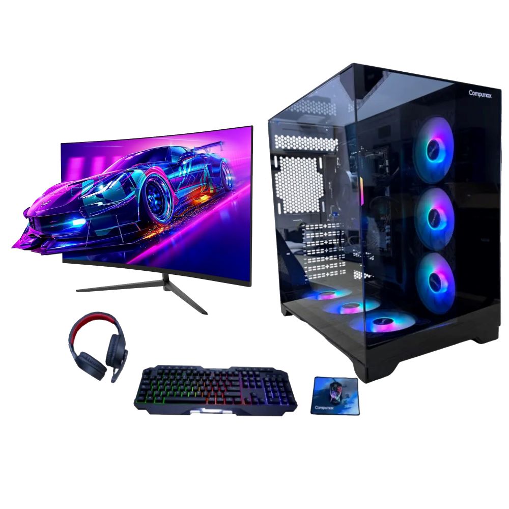 Computador Gamer &nbsp;Monitor Curvo 32 Pulgadas 165HZ Procesador AMD RYZEN 5 5600GT 16GB&nbsp; SSD m.2 500GB Sistema Operativo Windows PREINSTALADO