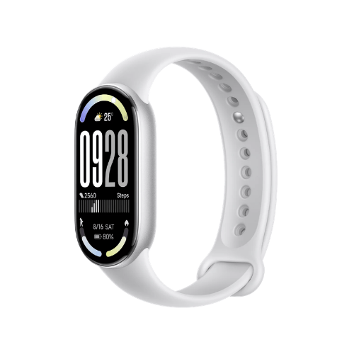 Xiaomi Smart Band 10 -Plata glaciar