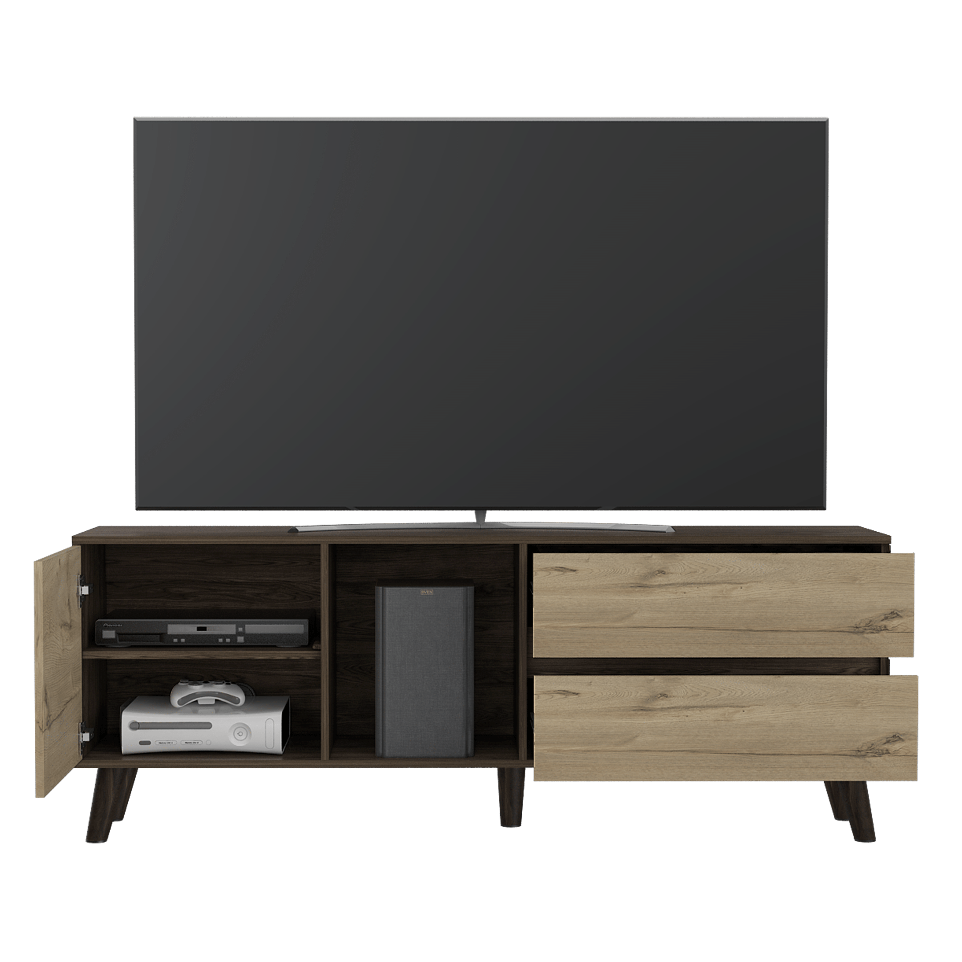Rack Para TV Salem Coñac+Duna