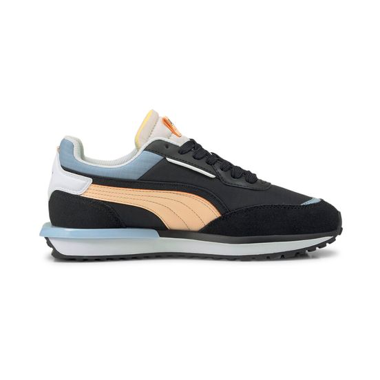 tenis puma gris mujer