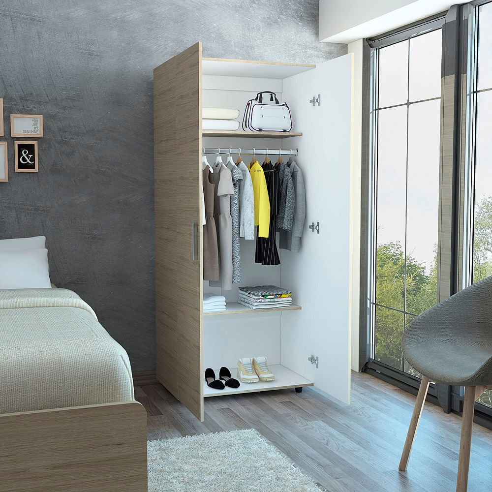 Closet Hogar Económico RTA Rovere Blanco