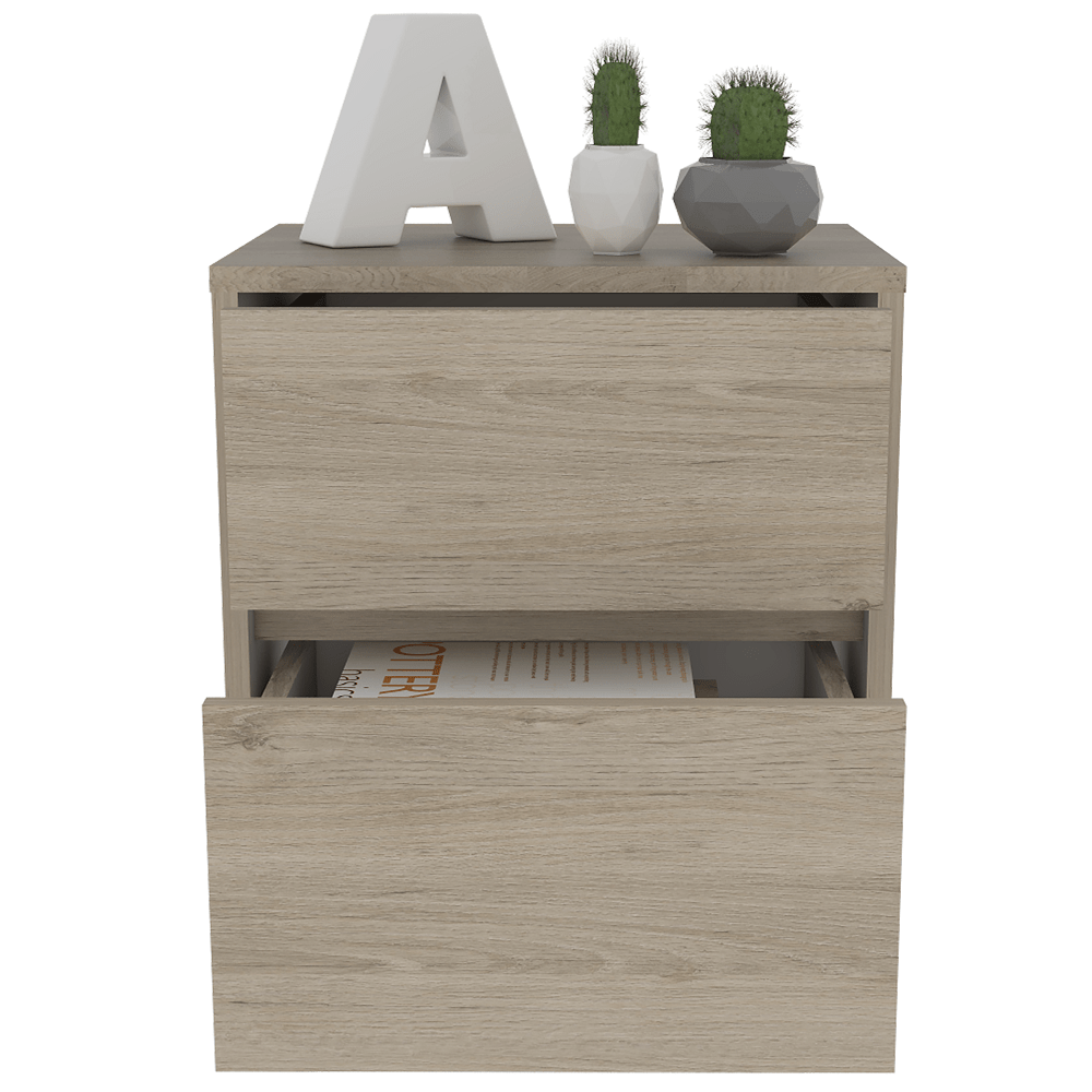 Nochero Trivor Rovere+Blanco