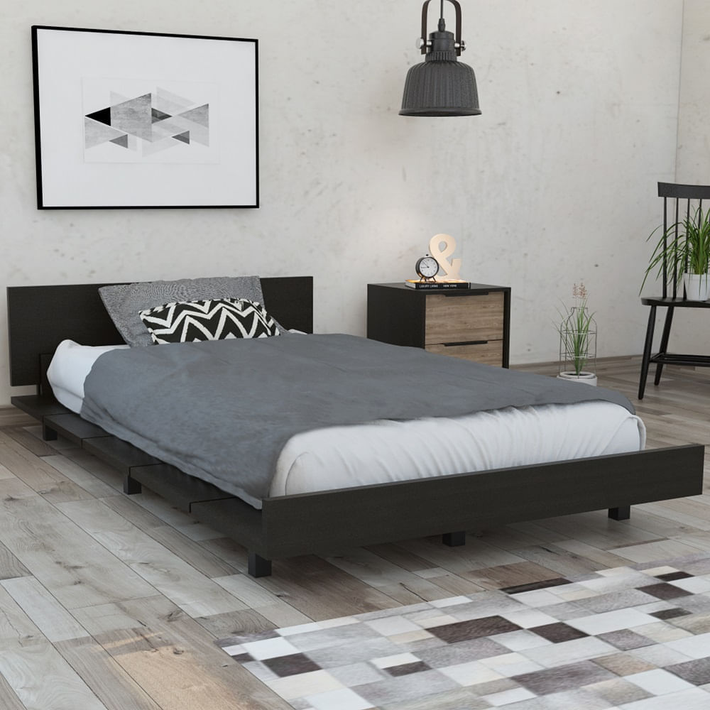 Cama Sencilla 120 Kaia RTA Wengue