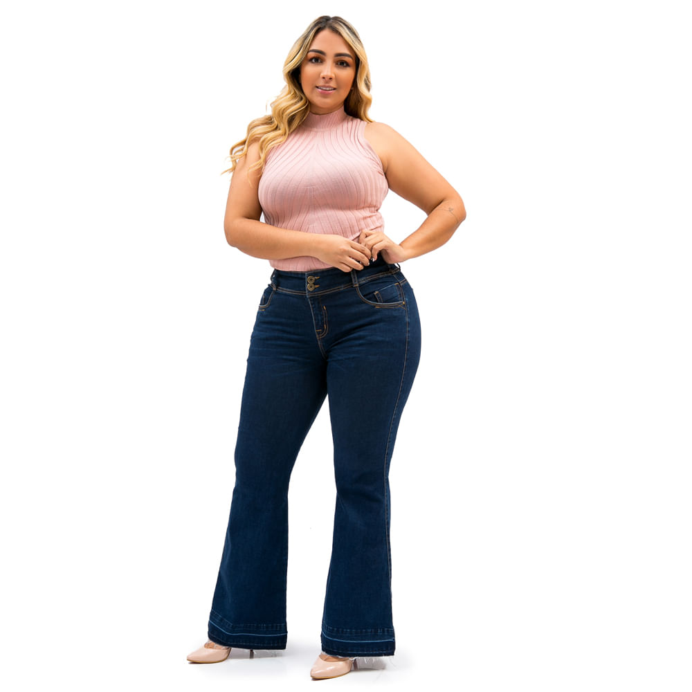 JEAN FARICHI MUJER 217362 AZUL OSCURO