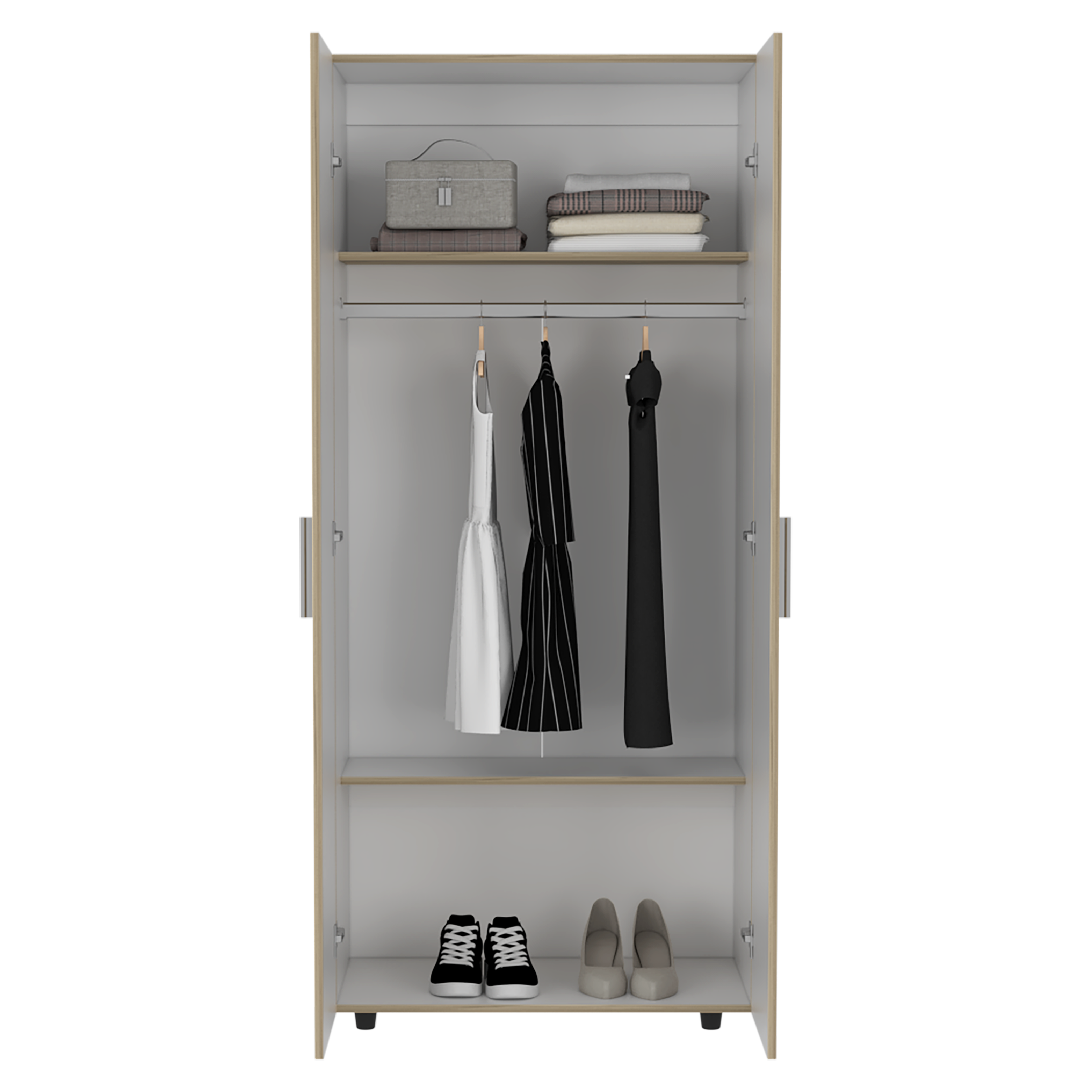 Closet Hogar 180 X 80 X 48 RTA Duna + Blanco