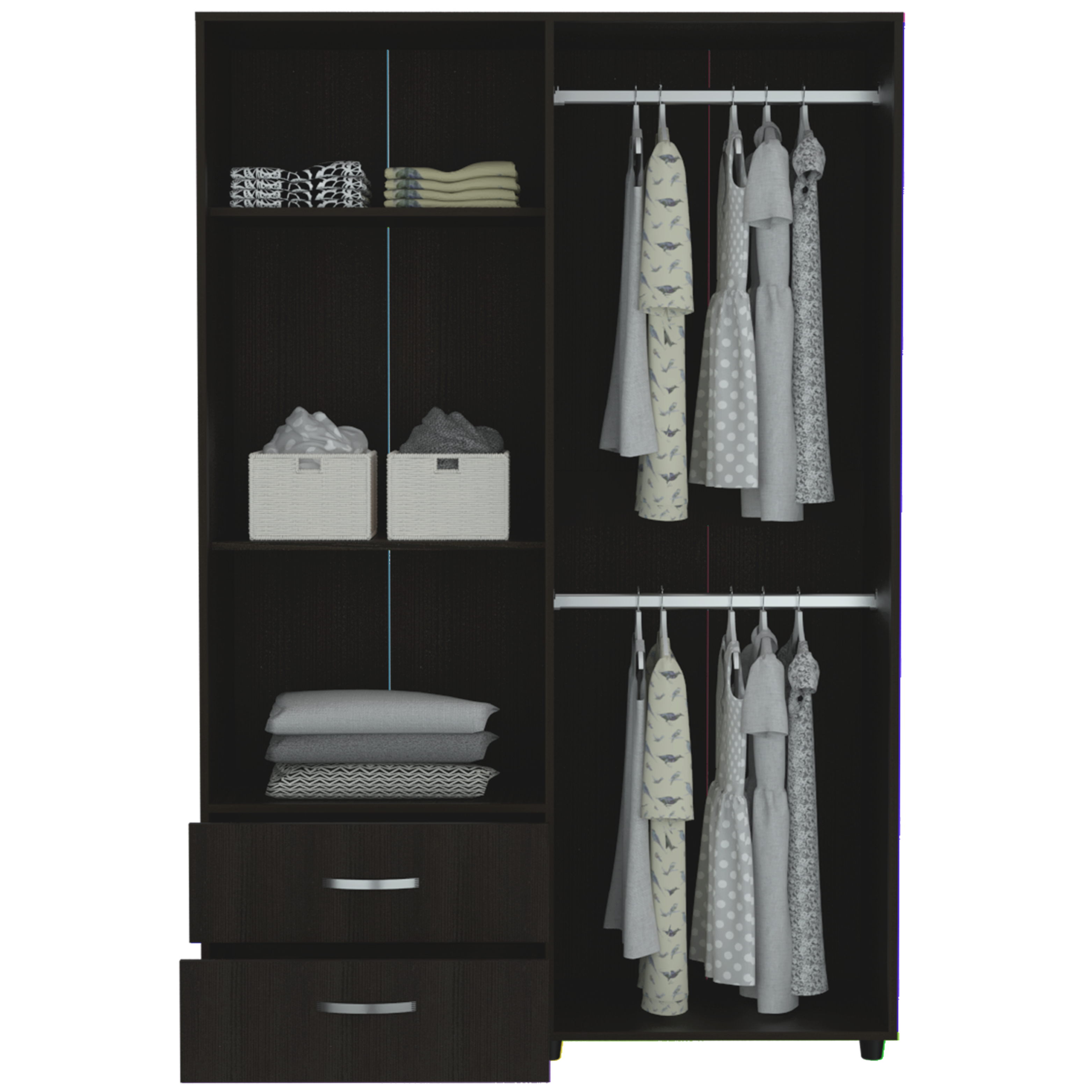 Closet Ankora Basic 180 X 120 47 RTA Wengue