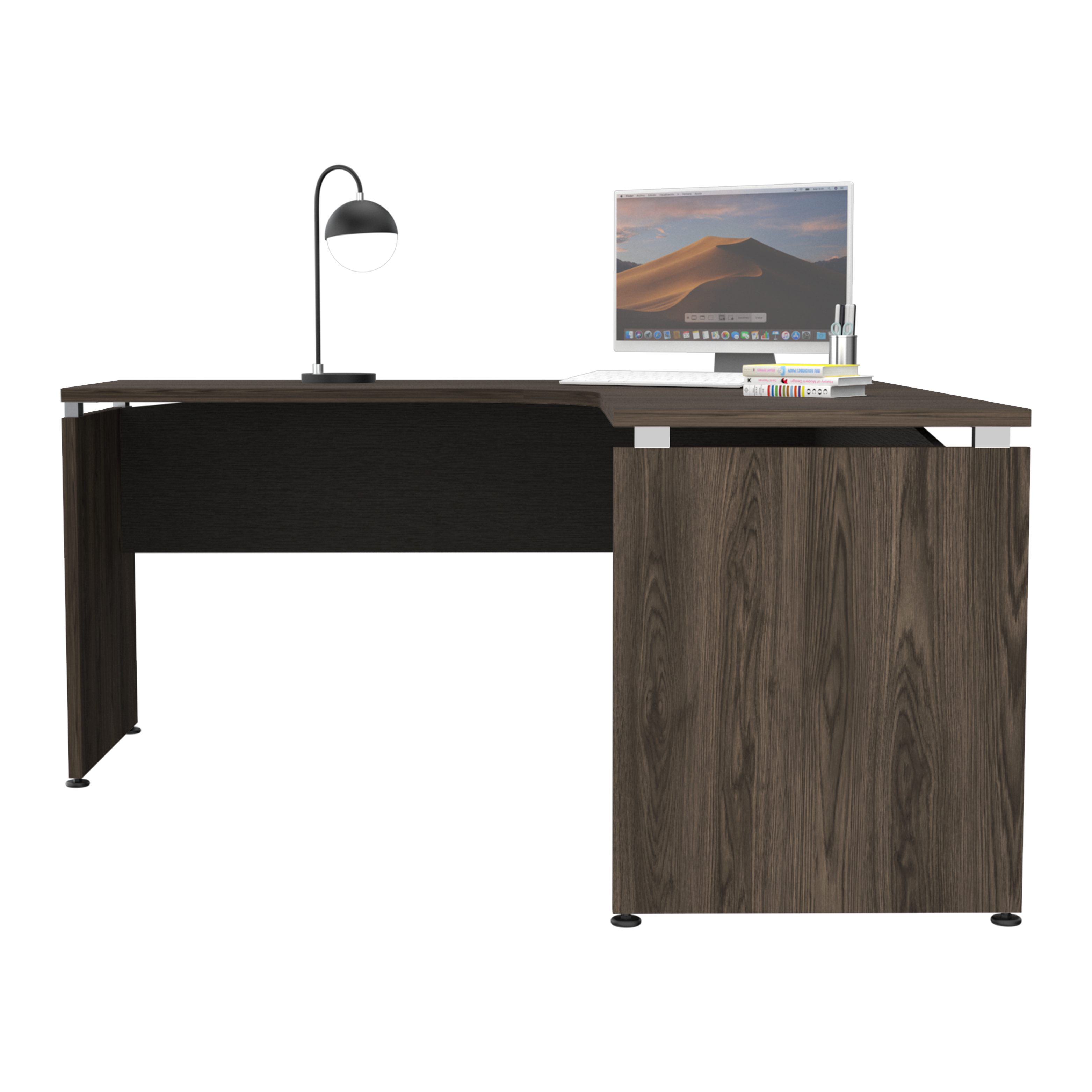 Escritorio Home Office L 160 RTA Coñac + Wengue