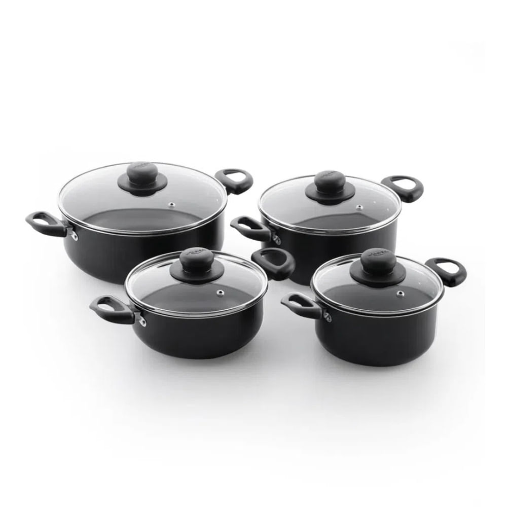 BATERÍA DE COCINA UNIVERSAL L39343 8 PIEZAS