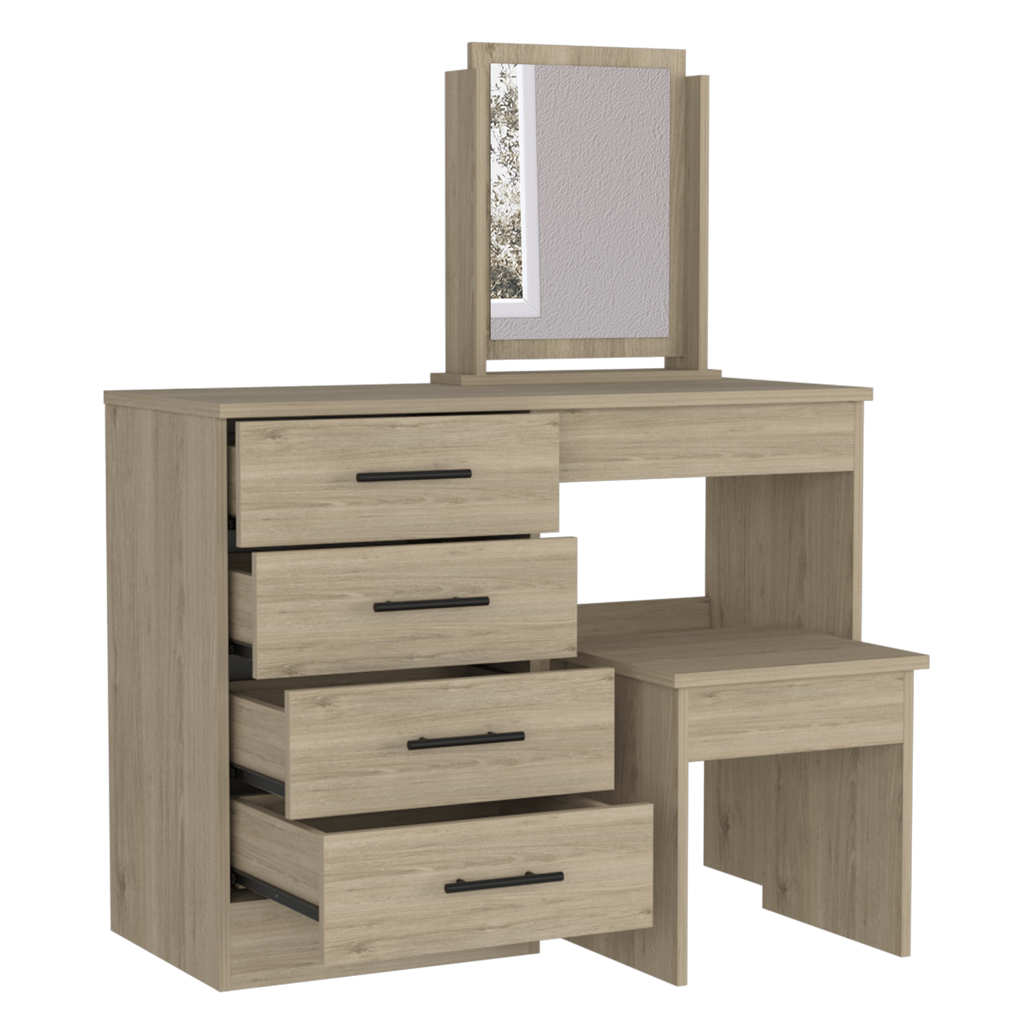 Mueble Tocador Kaia RTA Rovere + Blanco