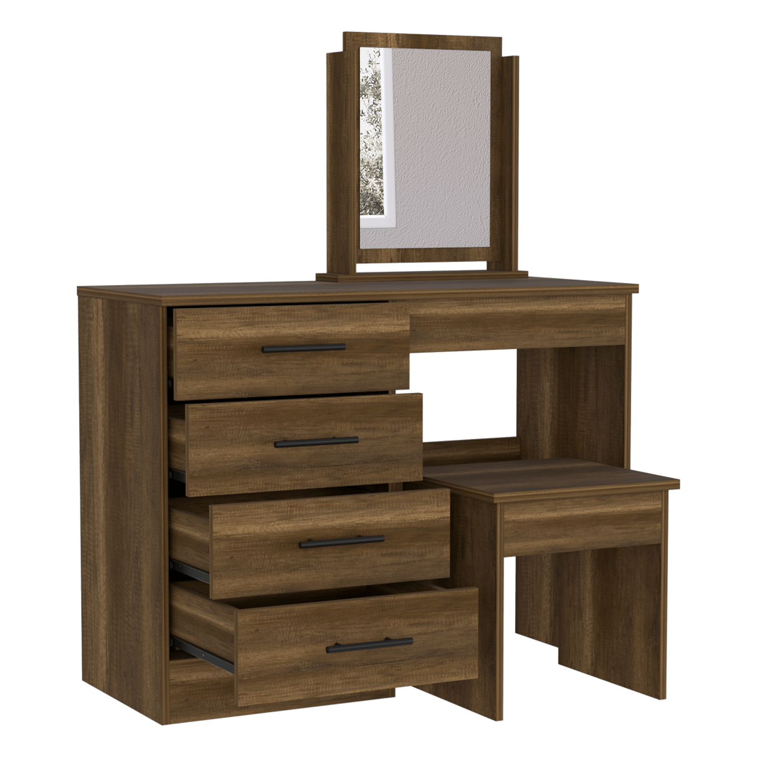 Mueble Tocador Kaia RTA Caramelo + Wengue
