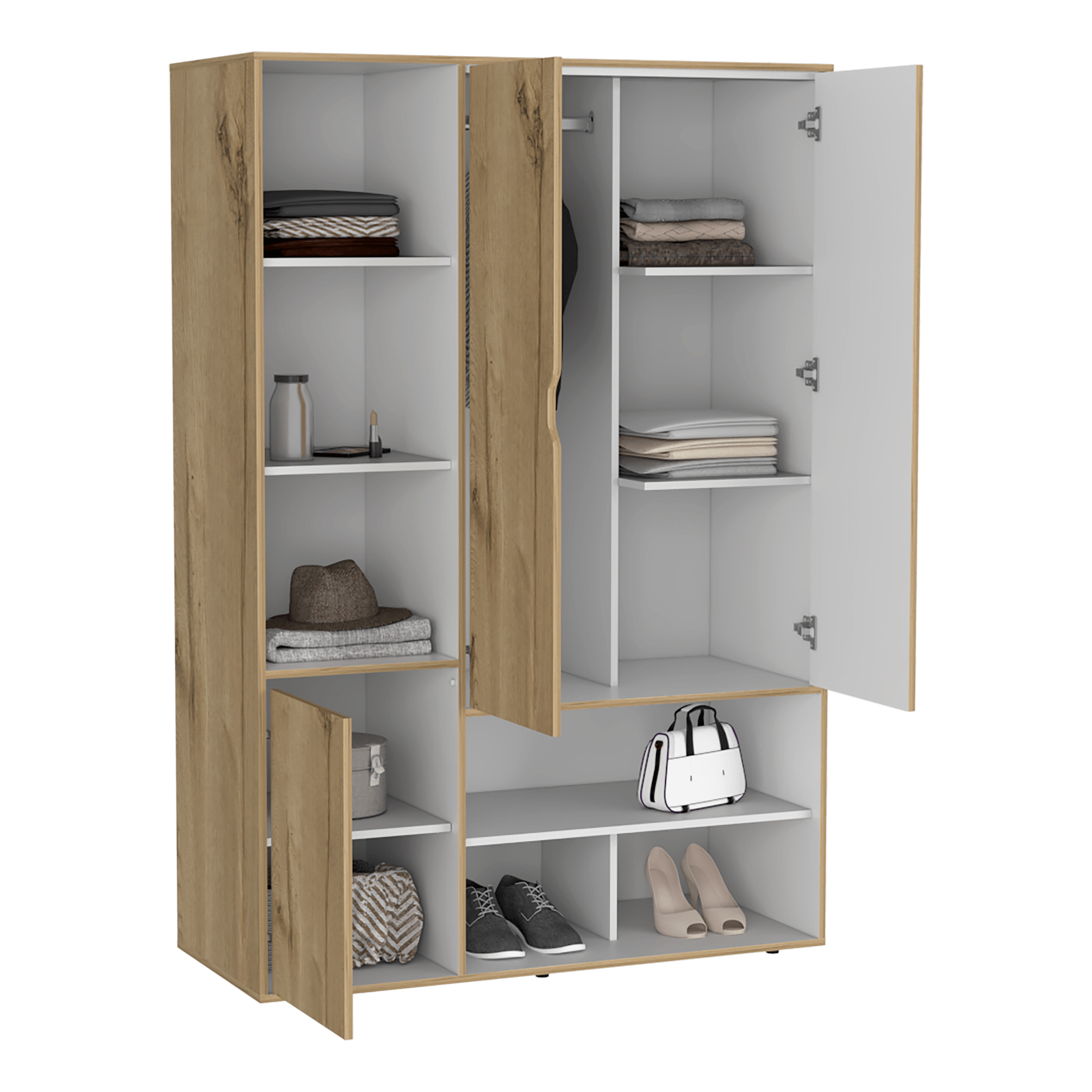 Closet Sleep  178 X 120 X 50 RTA Duna Blanco