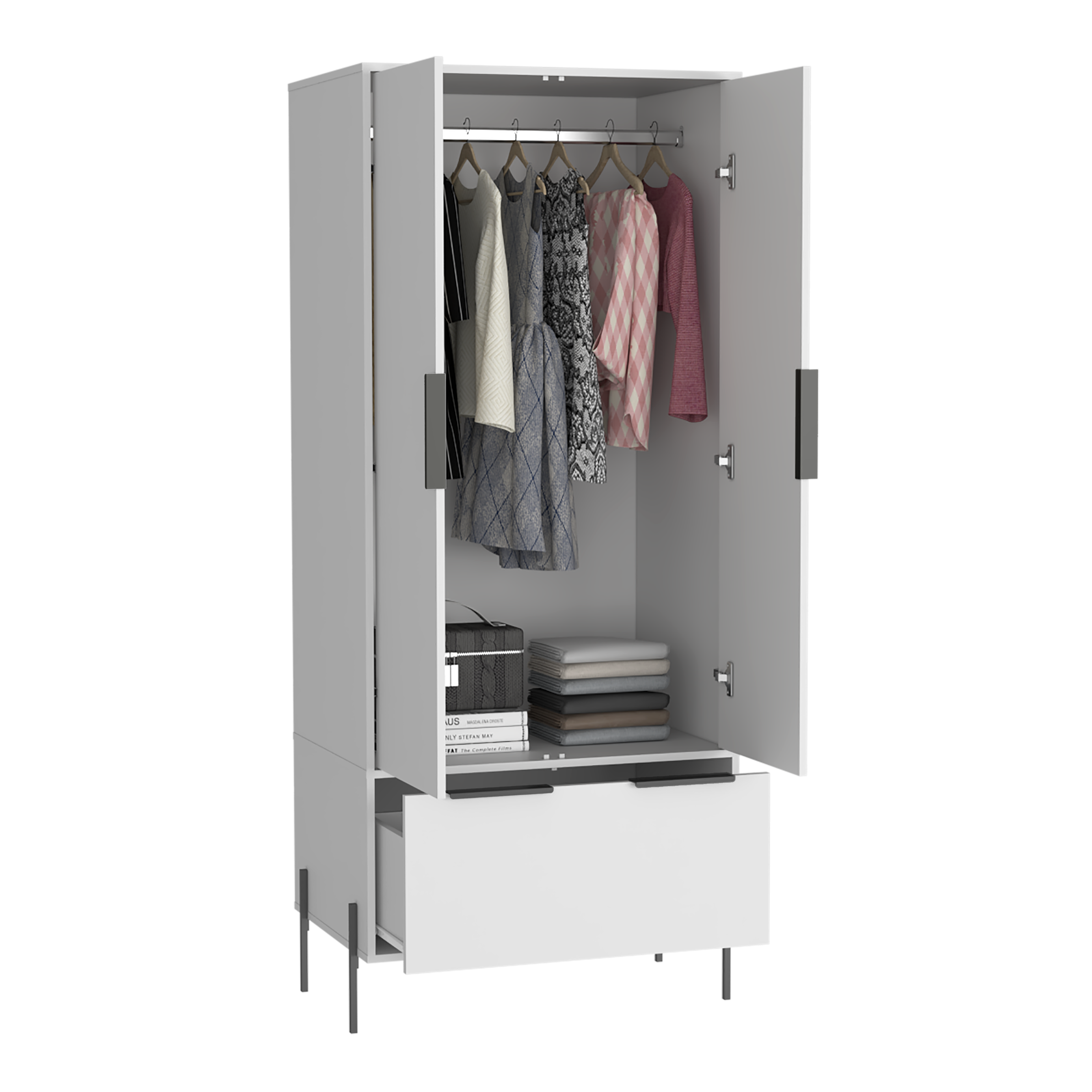 Closet With Collection W 183 RTA Blanco